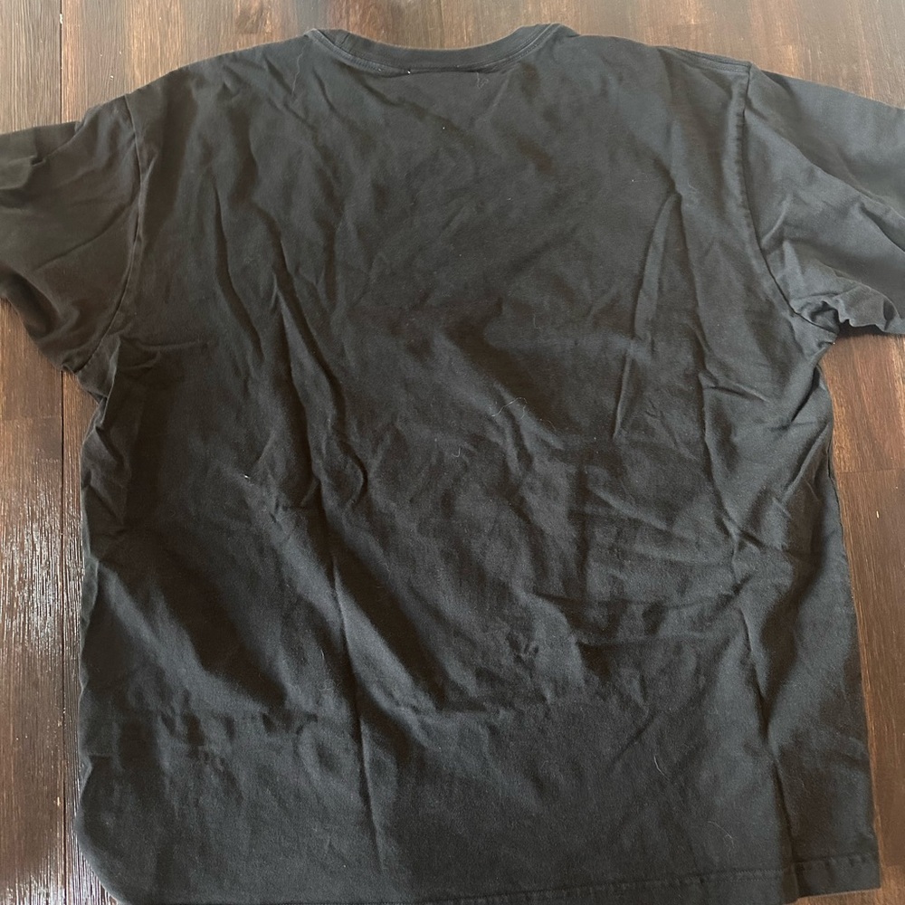 Kith Black Tee with Floral Graphic - Picture 3 of 4